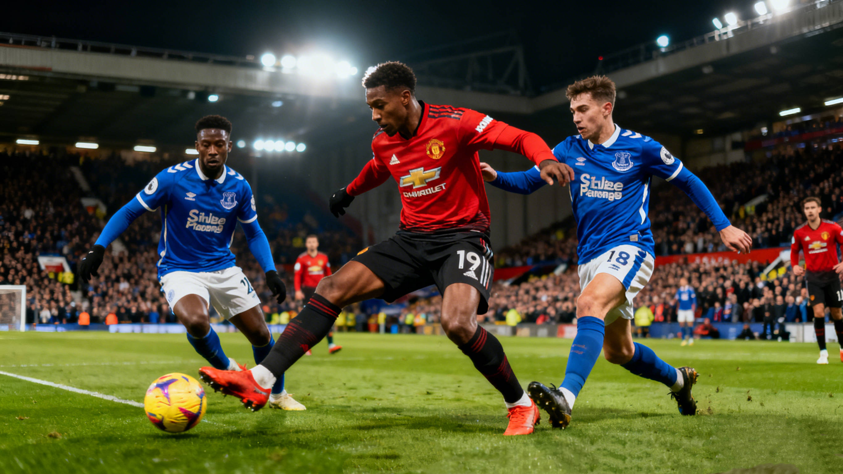 曼联客场击败埃弗顿，实现连胜